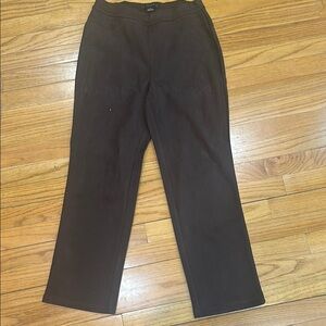 Brown Suade Pants